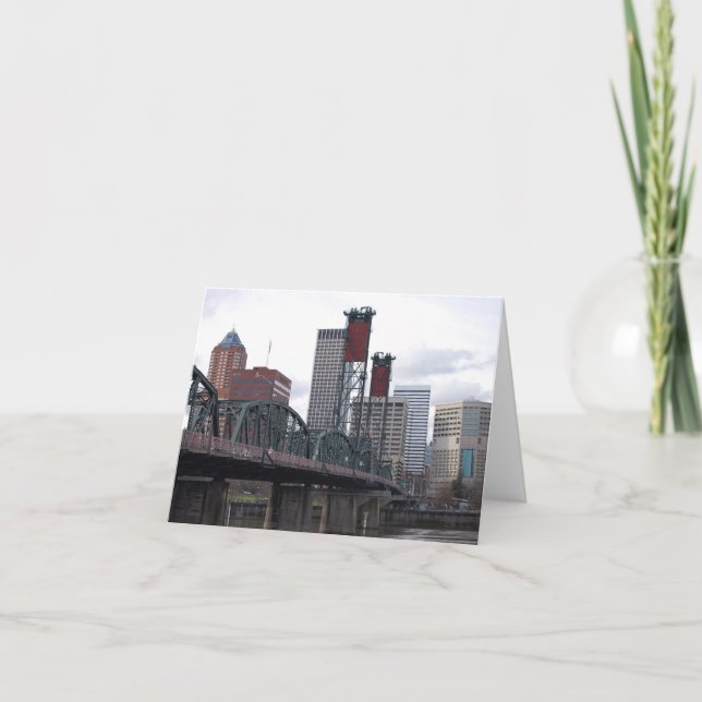 Cartão Portland, OU centro (Frente)