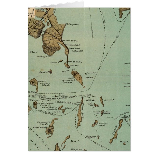 Cartão Porto de Boston (Frente)