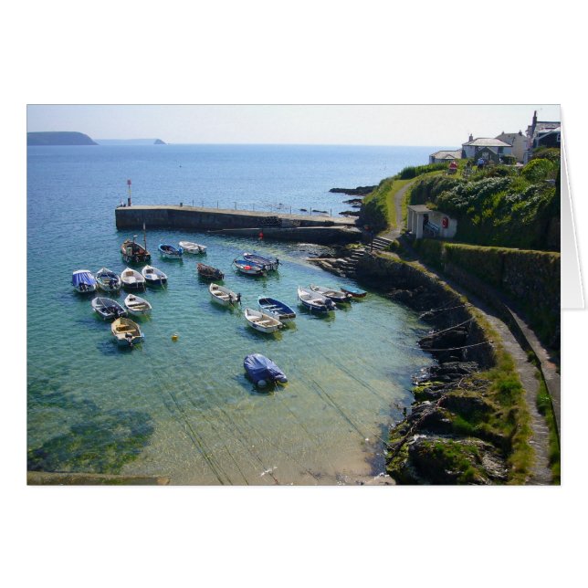 Cartão Porto de Portscatho (Frente Horizontal)