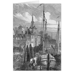 Cartão Porto de Rotterdam, Holland