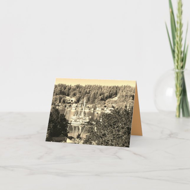 Cartão Porto em Sepia  (Frente)