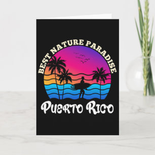 Cartão Porto-riquenho, Surf, Porto Rico Antigo
