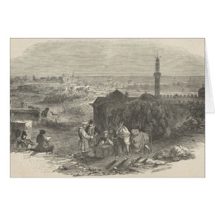 Cartão Portos estrangeiros do milho, Alexandria