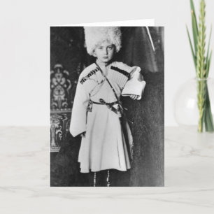 Cartão Portrait of Grand Duke Nicholas Mikhailovich