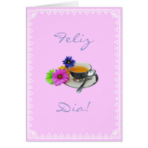 Cartão Português: Diâmetro de Feliz!