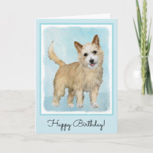 Cartão Portuguese Podengo Pequeno Painting - Original Art