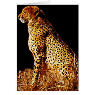 Cartão Posição de Cheetahs