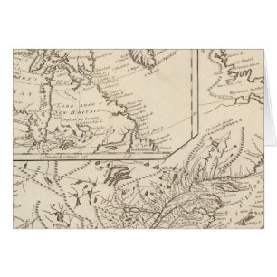 Cartão Posse Britânica na América do Norte