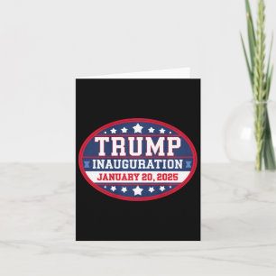 Cartão Posse de Donald Trump 2025