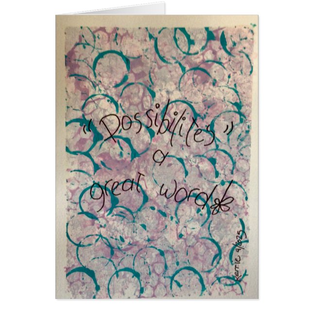 Cartão Possibilidades (Frente)