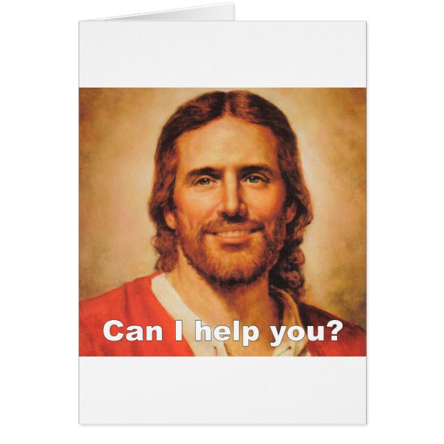 Cartão Posso Ajudá-Lo? (Frente)