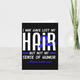 Cartão Posso Ter Perdido Meu Cabelo Mas Não Meu Humor Alo