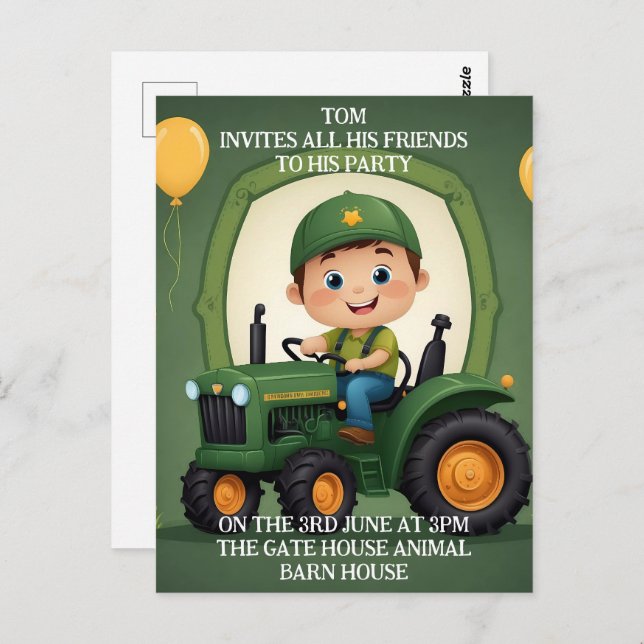 Cartão postal (Frente/Verso)