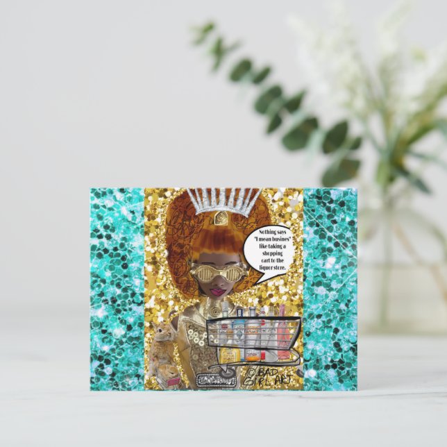 Cartão postal (Em pé/Frente)