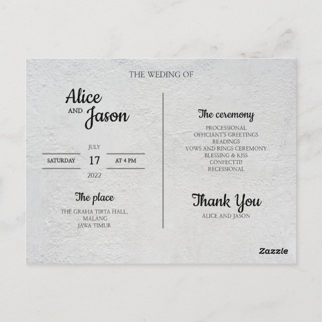 Cartão postal (Verso)