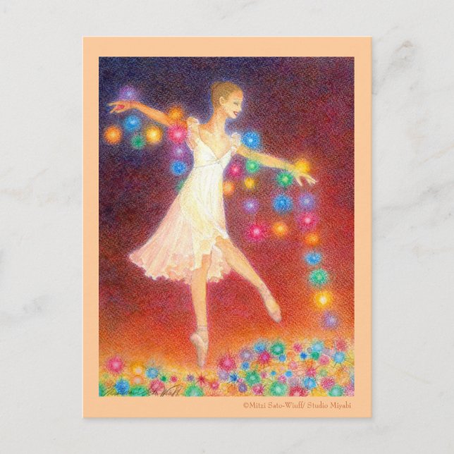 CARTÃO POSTAL あ 光 れ (Frente)