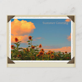 CARTÃO POSTAL ひ ま わ り