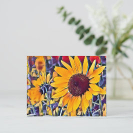 CARTÃO POSTAL ひ ま わ り