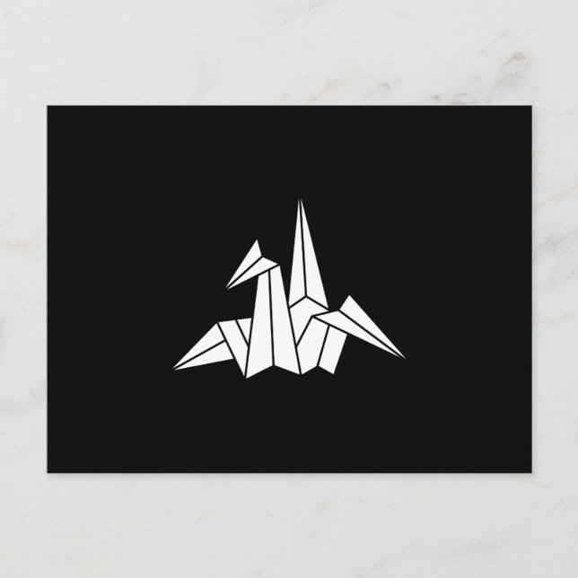 CARTÃO POSTAL り 折 鶴 (Frente)