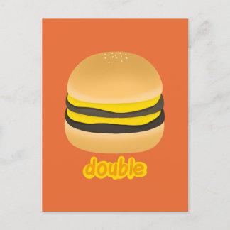 Cartão Postal ダブルチーズバーガー version2