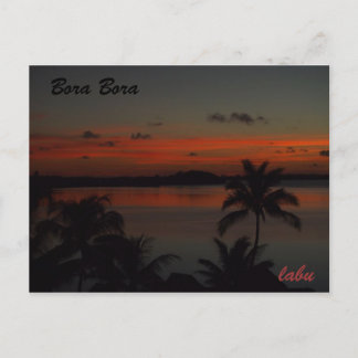 CARTÃO POSTAL ボ ラ ボ ラ 島