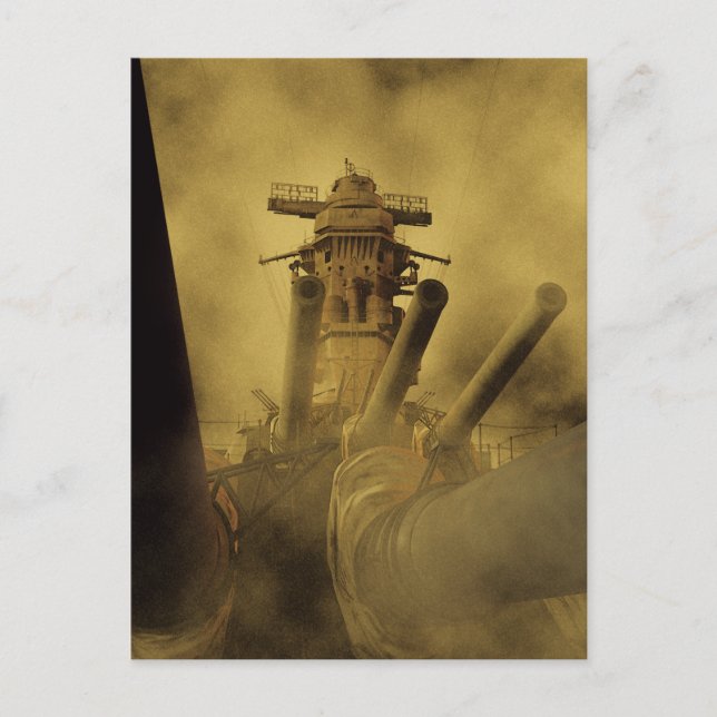 CARTÃO POSTAL 戦 艦 大 和 (Frente)