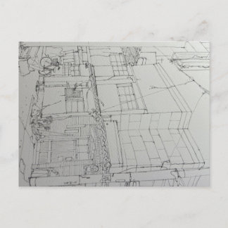 CARTÃO POSTAL 日本の建物 ポストカード