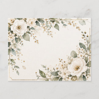 CARTÃO POSTAL 結婚式招待状