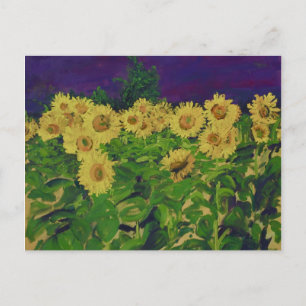 Cartão Postal 0067-le champ des tournesols
