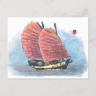 Cartão Postal (034) Barcos Tradicionais De Maruca De Lixo