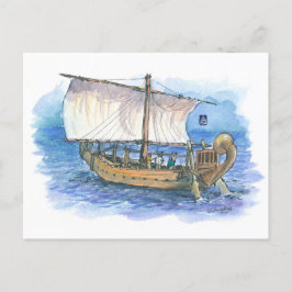 Cartão Postal (035) Mín. das embarcações de navegação no deserto