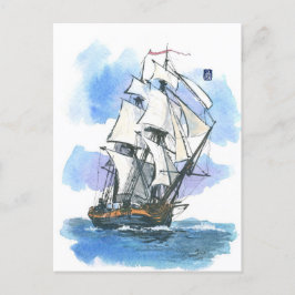 Cartão Postal (045) HMS - Surprise Tall Ship