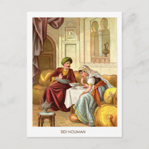 Cartão Postal 1001 Noites árabes: Sidi Nouman