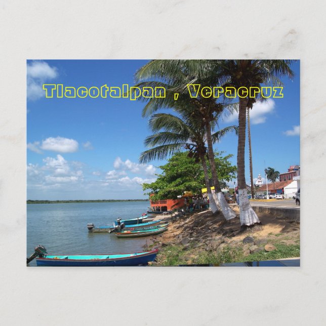 Cartão Postal 100_0211, Tlacotalpan, Veracruz (Frente)