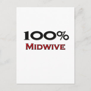Cartão Postal 100% de Midwive
