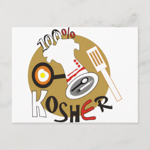 Cartão Postal 100% Kosher
