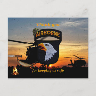 Cartão Postal 101rua de bordo gritando águias vets patch