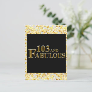 Cartão Postal 103 Aniversário