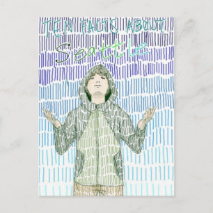 Cartão Postal 10 Fatos sobre Seattle