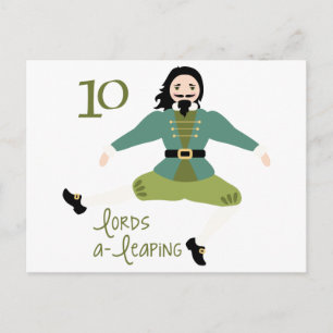 Cartão Postal 10 Lordes A-Leaping