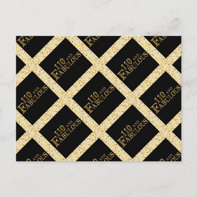 Cartão Postal 110 Aniversário  (Frente)