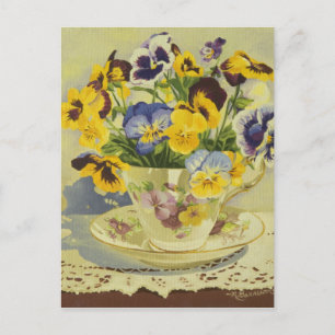 Cartão Postal 1187 Painéis no Cartão-postal do Teacup