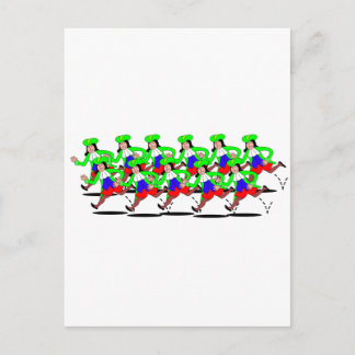 Cartão Postal 11 Lords Saltando