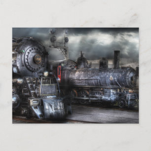 Cartão Postal 1218 - Waiting for Departure