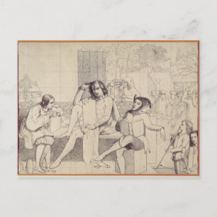 Cartão Postal 12.a noite, c.1850