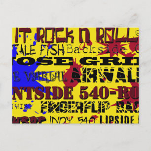 Cartão Postal 13.Nomes populares de truques de skate