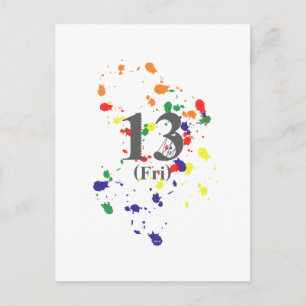Cartão Postal 13o Sexta-feira