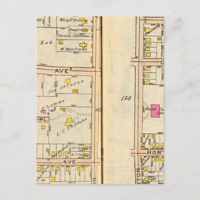 Cartão Postal 154155 Nova Rochelle (Frente)