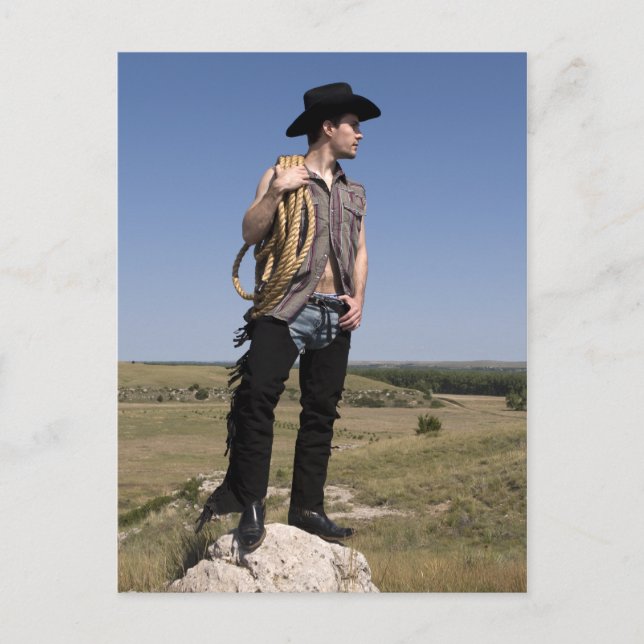 Cartão Postal 15614-RA Cowboy (Frente)