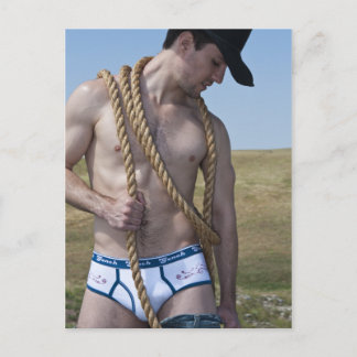 Cartão Postal 15881-RA Vaqueiro Sexy